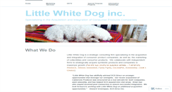 Desktop Screenshot of littlewhitedoginc.com